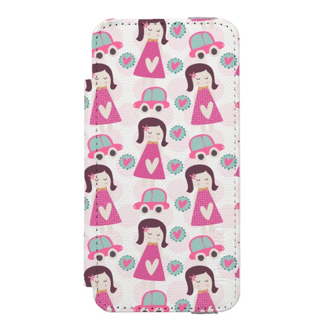 Girls Going Ställen Incipio iPhone Wallet Skal (Folio Framsidan)