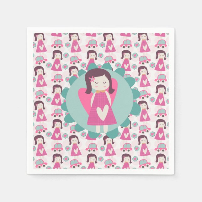 Girls Going Ställen Pappersservett (Framsidan)