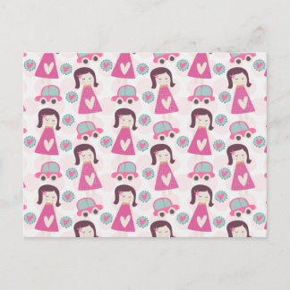 Girls Going Ställen Vykort