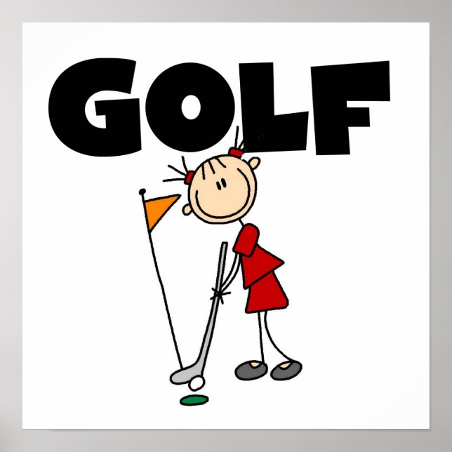 Girls GOLF Poster (Framsidan)