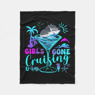Girls Gone Cruising 2025 Vacation Trip Weekend Gir Fleecefilt