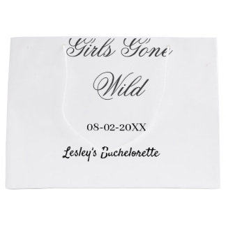 Girls Gone wild Bachelorette party name date bride