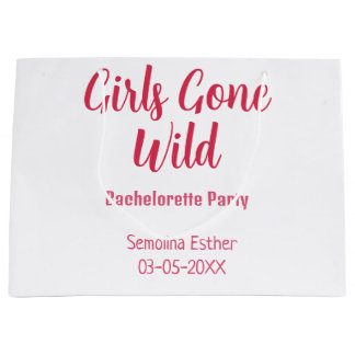 girls gone wild bachelorette party red name retro