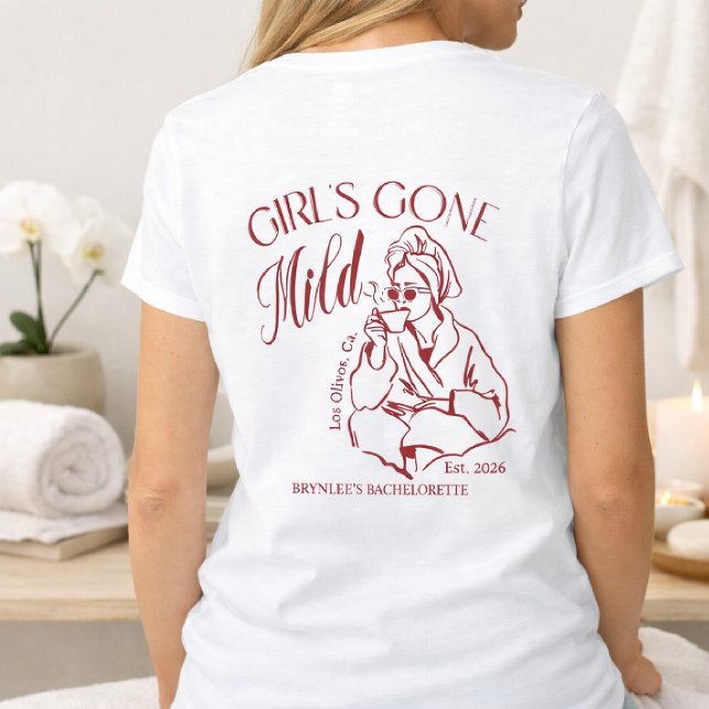 Girls Gone Wild Bachelorette Shirt – Custom Bride  T (Skapare uppladdad)
