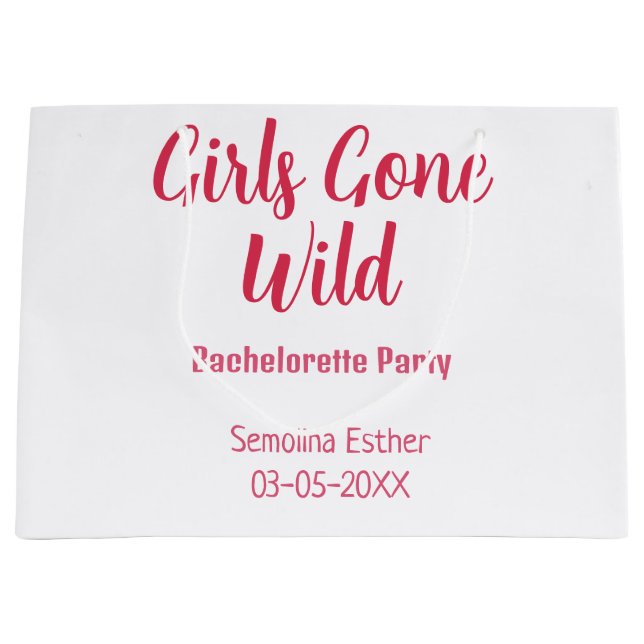 girls gone wild möhipparty rött namn retro (Framsidan)