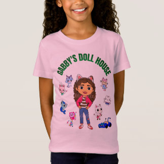 GIRL'S GRAPHIC GABBY'S DOLL HOUSE T SHIRT