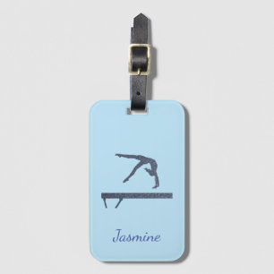 Girls Gymnastics Bagagebricka