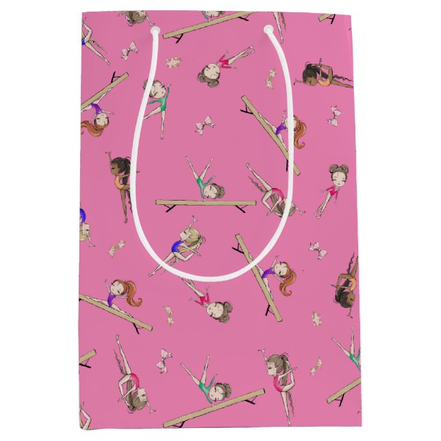 Girls Gymnastics Birthday Gift (Framsidan)