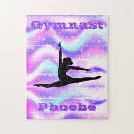 Girls Gymnastics Lila Pussel