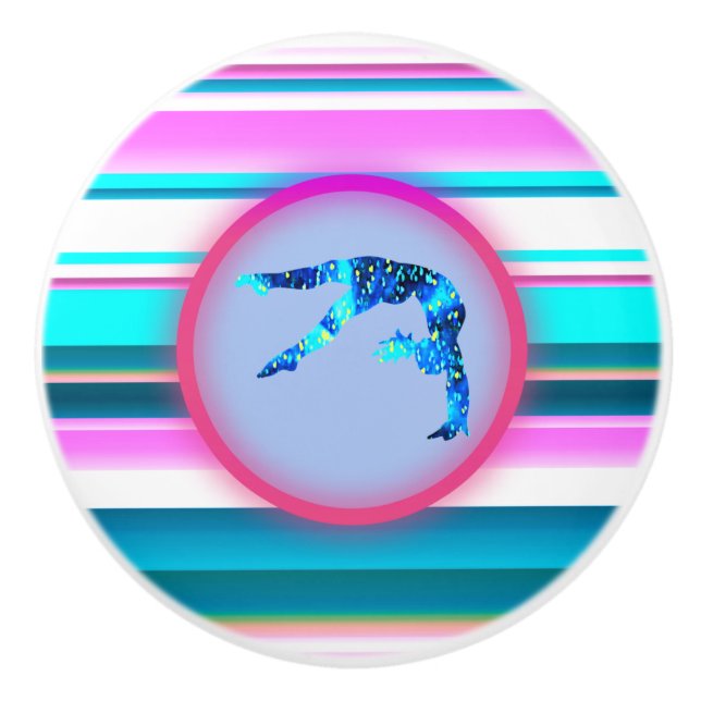 Girls Gymnastics, Power Tumbling, HandSpring Knopp (Framsidan)