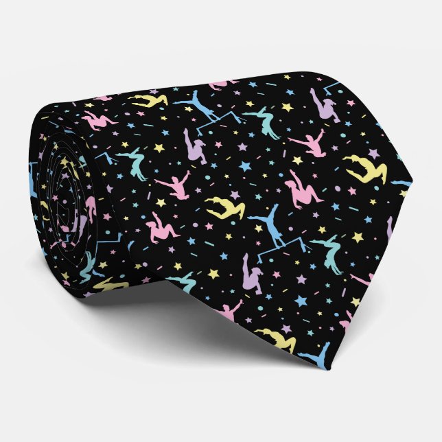 Girls Gymnastics Women Gymnast with Stars Slips (Rullad)