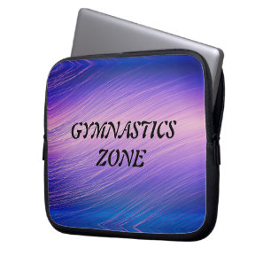 Girls Gymnastics Zon Gymnast Rainbow Gnistra Laptop Fodral