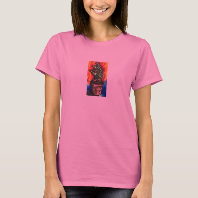 Girls handplanta tee shirt (Framsida)