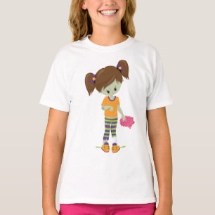 Girls Hanes TAGLESS® T-Shirt