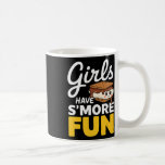 Girls Have S'more Fun Camping Smores Kawaii S'more Kaffemugg<br><div class="desc">Girls Have S'more Fun Camping Smores Kawaii S'mores</div>