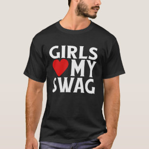 Girls Heart min Swag T Shirt