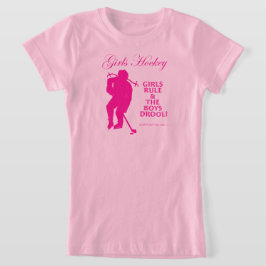 Girls Hockey T Shirt