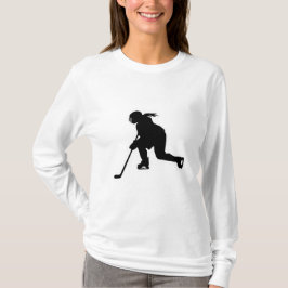 Girls hockey t shirt