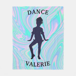 Girls HoloGrapefe Dance Fleece Blanket