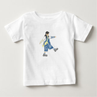 Girls ilustration, vattenfärg t shirt