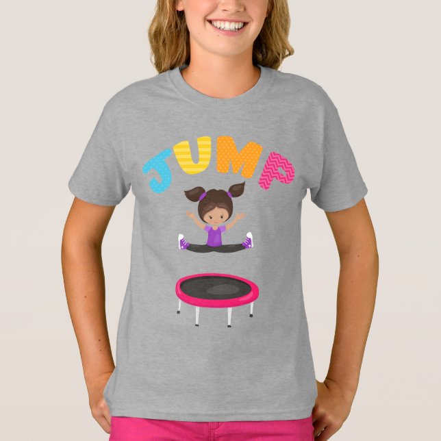 Girls' Jersey T-Shirt (Framsida)