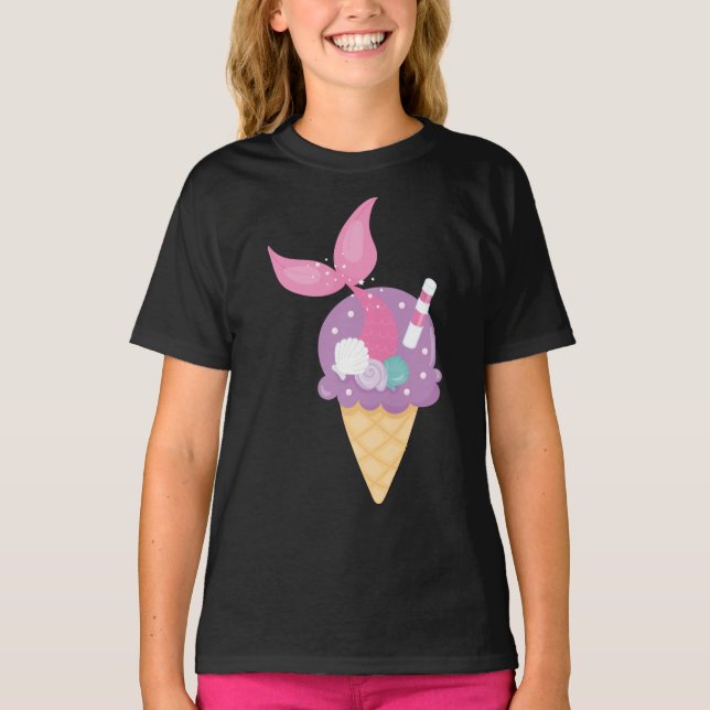 Girls' Jersey T-Shirt (Framsida)