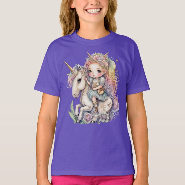 Girls' Jersey T-Shirt (Framsida)