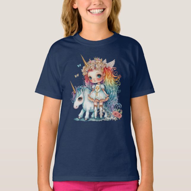 Girls' Jersey T-Shirt (Framsida)