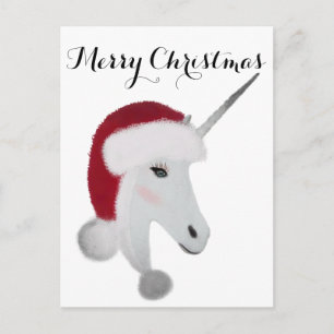Girls, jullenicorn White Red Glam Girls Vykort