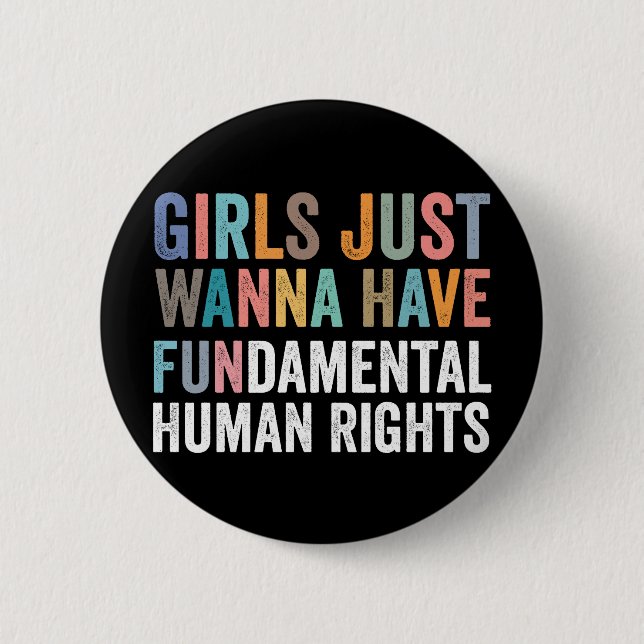 Girls Just Wanna Have Fundamental Rights Knapp (Framsida)