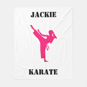 Girls Karate Fleecefilt