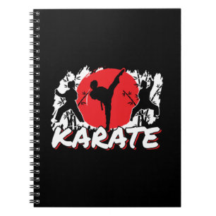 Girls Karate - Patriotic Japan-tema Anteckningsbok