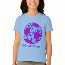 Girls Kärlek-fotbollsspelare