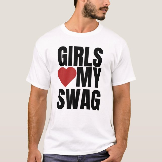 Girls kärlek, min svamp t shirt (Framsida)