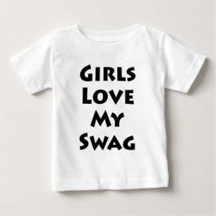 Girls Kärlek My Swag T Shirt