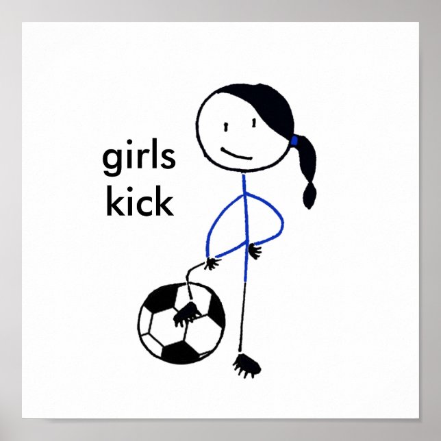 Girls Kick Poster (Framsidan)