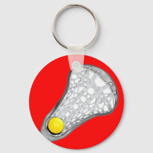 Girls Lacrosse Gift Nyckelring