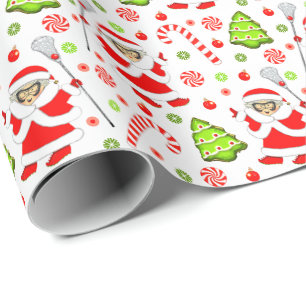 Girls Lacrosse jul Helgdag Gift Presentpapper