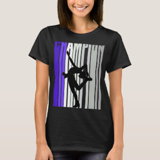 Girls Lila Ice Sker från födelsedag Färgfläckig ku T Shirt