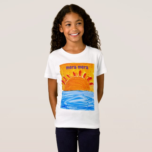girl's lovely dreams t shirt (Hel framsida)
