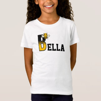 Girls Namn anpassningsbar börjar med B T Shirt