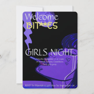 Girls night out meddelande