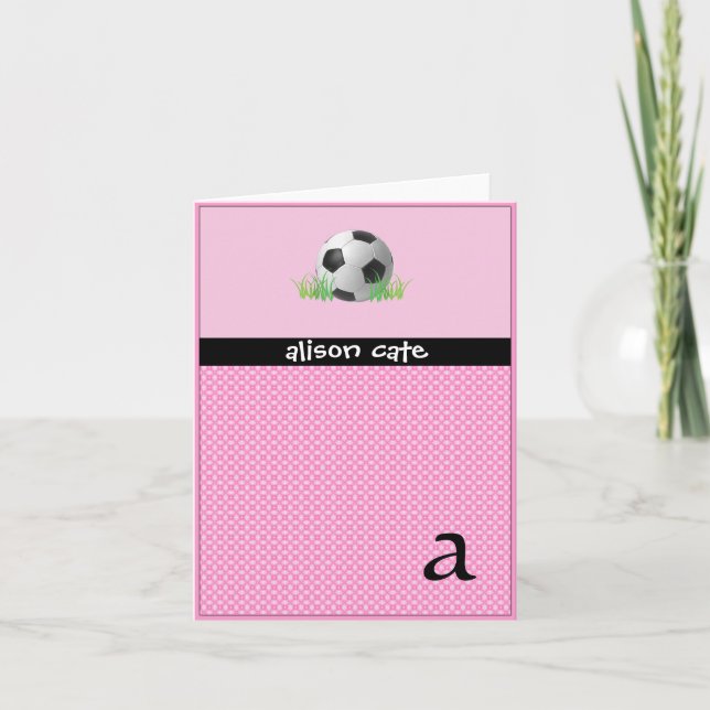 Girls Ocer Anteckningskort (Framsida)