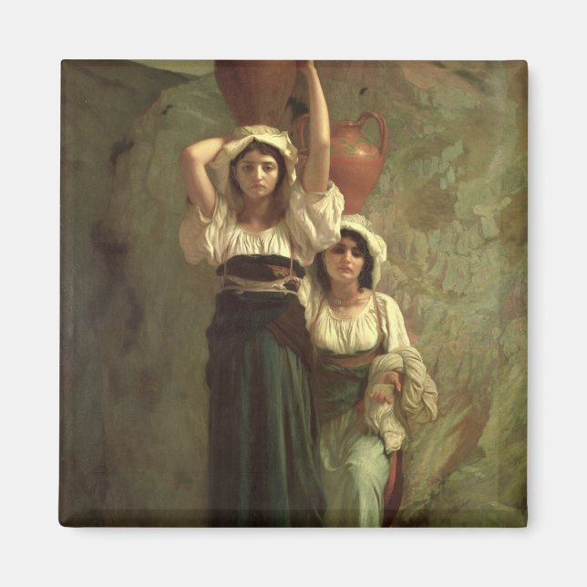Girls of Alvito, 1855 Magnet (Framsidan)
