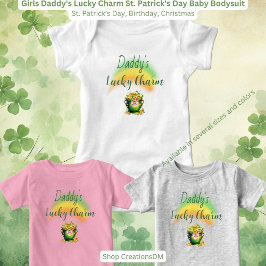 Girls Pappor Lucky Charm St. Patrick's Day T Shirt