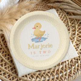 Girls Pastel Summer Duckling Birthday