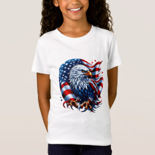 Girls Patriotic T-Shirt