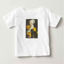 Girls Pumpkin Black Cat Vintage Halloween TShirt
