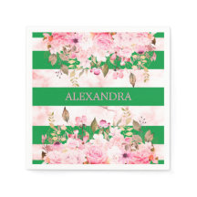 Girls Religiösa Firande Grönt Rosa Rand