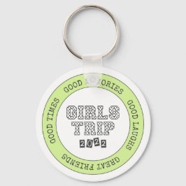 Girls Resa 2022 Girls Helg Vacation Getaway Nyckelring